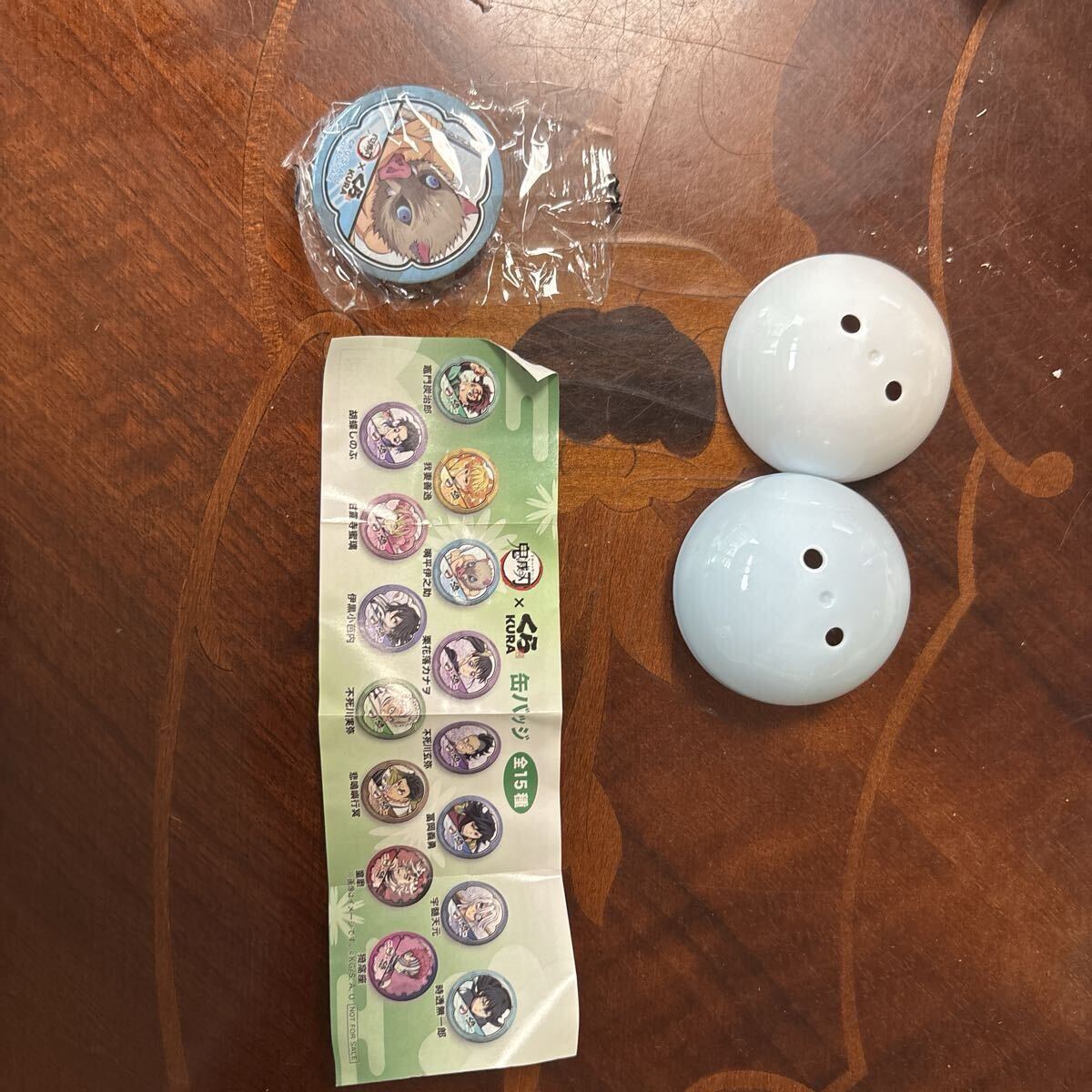 鬼滅の刃 くら寿司 缶バッチ 嘴平伊之助 新品拍卖