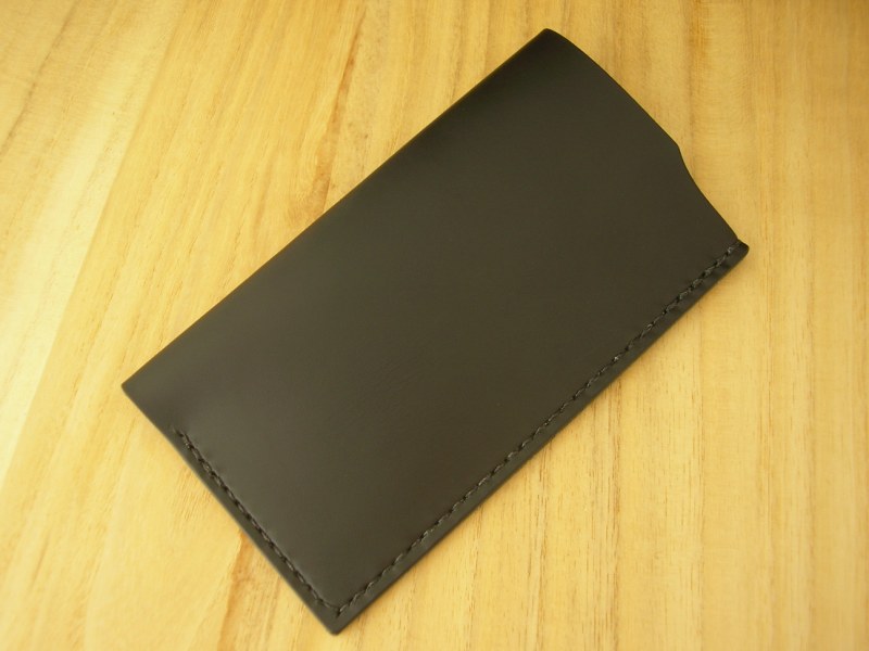本革 iPhone15 iPhone14 iPhone13 Pro レザーケース ブラック◆姫路レザーヌメ革 総手縫い タンニンなめし牛革 黒拍卖