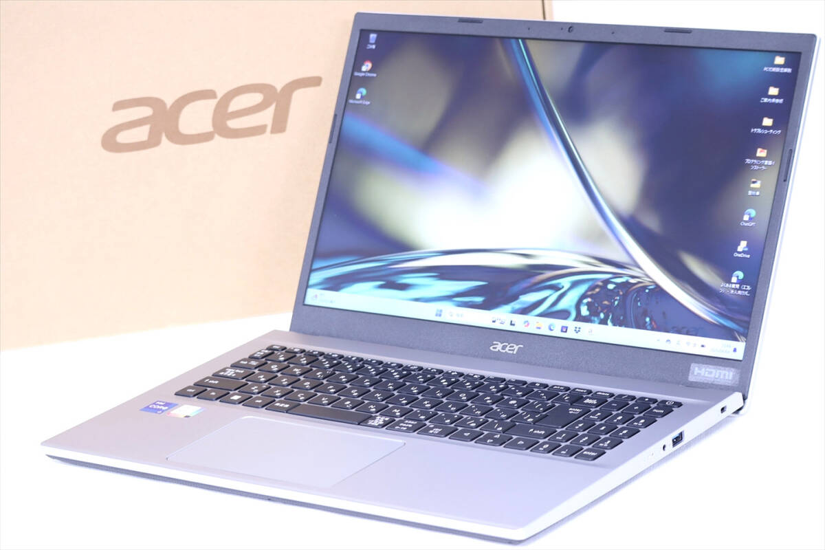 即配 美品 2024年発売 12世代Corei7 16Gメモリ Acer Aspire 3 A315-59-F76ZJ/F i7-1255U 16G 1TB 15.6FHD Win11 リカバリ 元箱 SAA評価拍卖