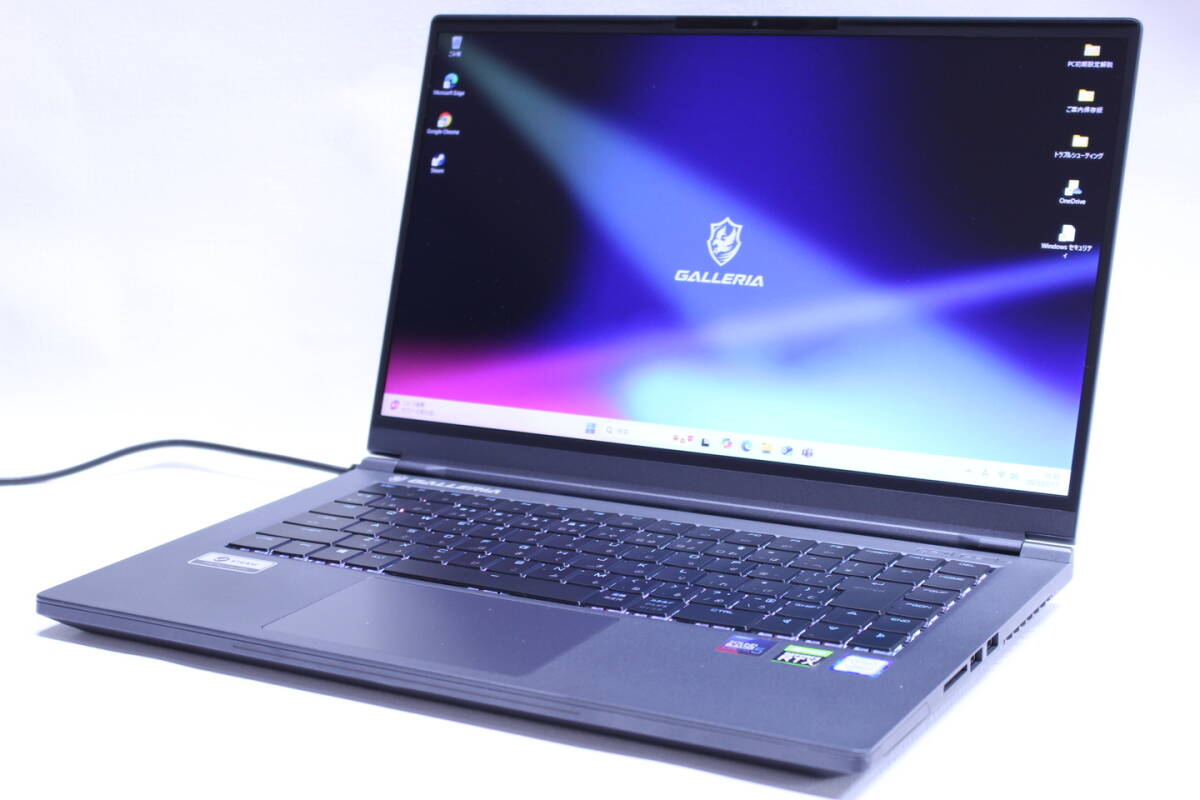 即配 大容量SSD1T 高性能グラボRTX2070Max-Q ゲーミング GALLERIA GCR2070RGF-QCG i7-9750H 16G SSD1T 15.6インチFHD 144Hz Win11 AAA評価拍卖