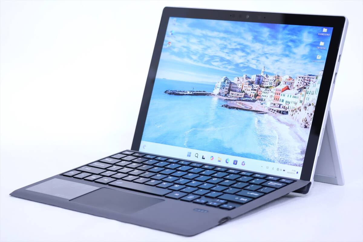 即配 16Gメモリ 11世代Corei5 軽量約770g Surface Pro 7+ i5-1135G7 16G 256G 12.3タッチ LTE Win11 リカバリ キーボード追加可能 BBA評価拍卖