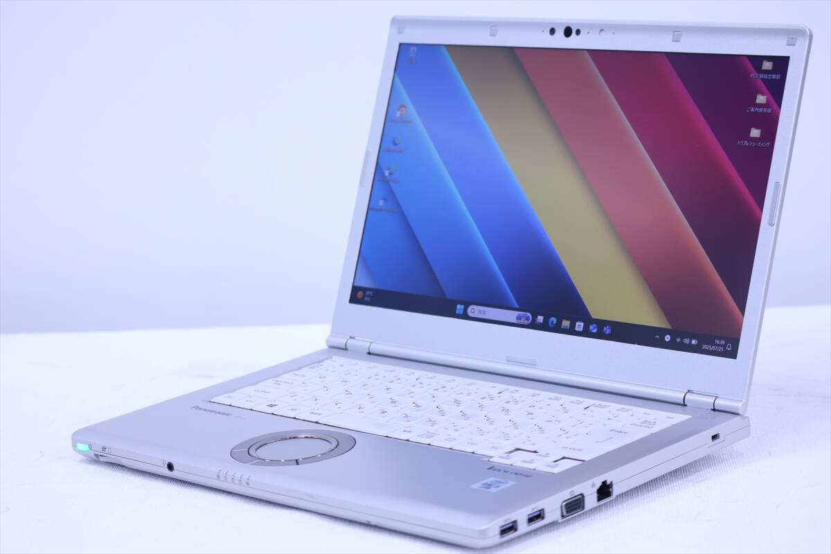 即配 良品 16Gメモリ 10世代Corei5 Let's note CF-LV9RDQVS i5-10310U 16G 256G 14.0FHD Wi-Fi6 Windows11 リカバリ AAA評価拍卖