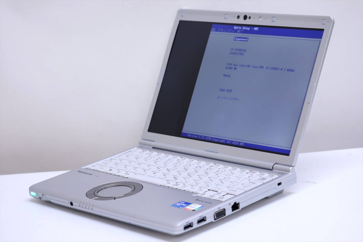 卸売 11世代Corei5 16Gメモリ ジャンク Let's note CF-SV1RFLKS LTE i5-1145G7 RAM16G 12.1WUXGA OS無 訳アリ BDC評価拍卖