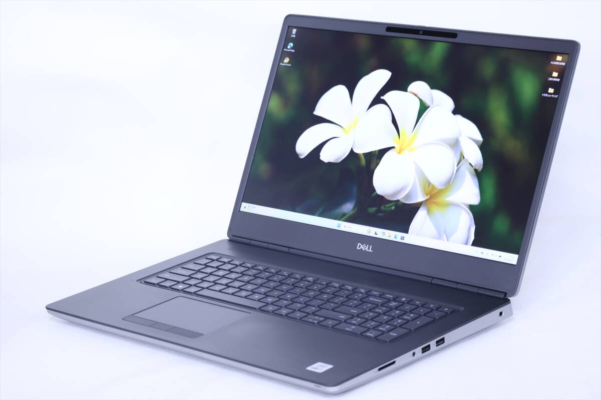 即配 美品 RTX3000 10世代Corei7 32Gメモリ 17.3FHD DELL Precision 7750 i7-10850H 32G 512G Windows11 バッテリー良好 SAA評価拍卖