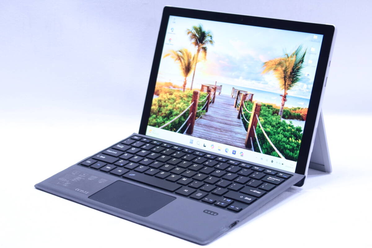即配 良品 バッテリー良好 10世代Corei5 Surface Pro 7 i5-1035G4 8G SSD256G 12.3PixelSense Win11リカバリ 新品キーボード追加可 AAA評価拍卖