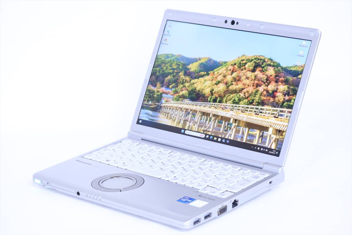 即配 良品 2021年モデル 11世代Corei5 16Gメモリ Let's note CF-SV1RFLVS LTE i5-1145G7 16G 256G 12.1WUXGA Win11 リカバリ AAA評価拍卖