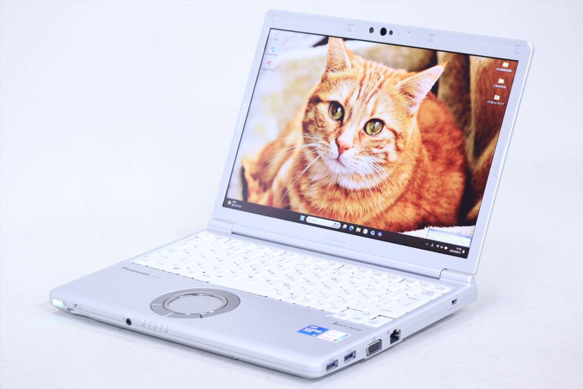 即配 良品 バッテリー良好 11世代Corei5 16Gメモリ Let's note CF-SV1RFLVS LTE i5-1145G7 16G 256G 12.1WUXGA Win11 リカバリ AAA評価拍卖