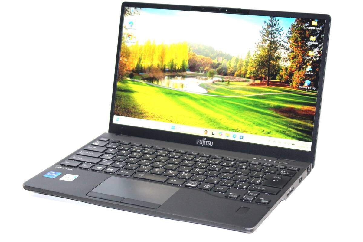 即配 贅沢性能 11世代Corei7 メモリ32G LIFEBOOK U9311/F i7-1185G7 32G SSD512G 13.3FHD WiFi6 Win11 薄型軽量 バッテリー良好 BBA評価拍卖
