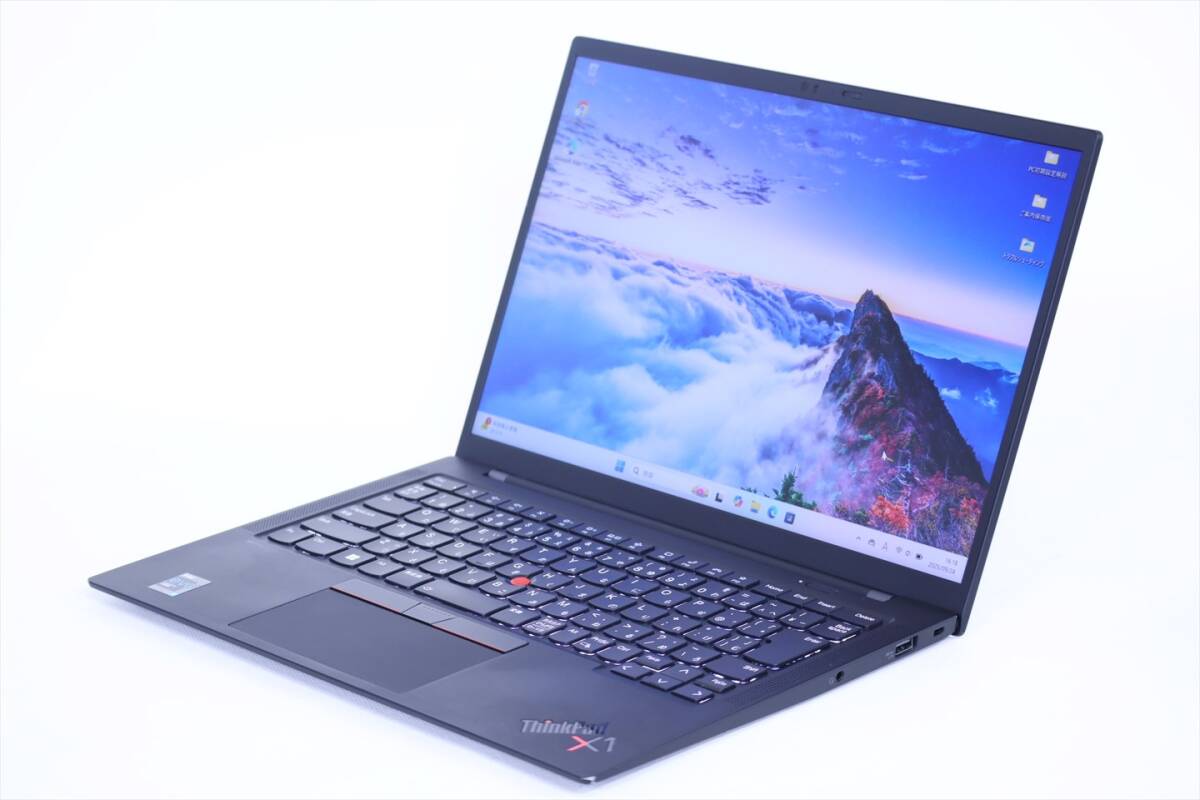 即配 バッテリー良 2021年モデル 11世代Corei7 ThinkPad X1 Carbon Gen9 i7-1165G7 16G 256G 14.0WUXGA Wi-Fi6 Windows11 BAA評価拍卖