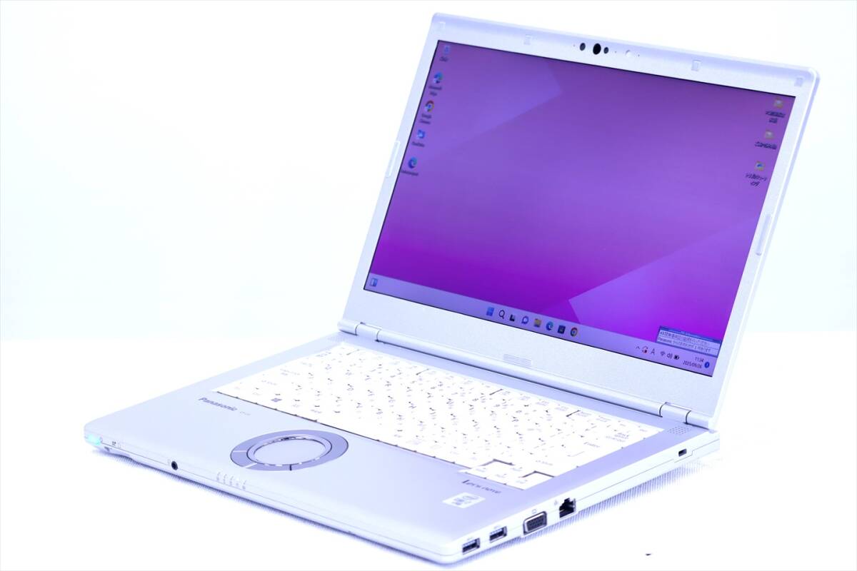 即配 希少Corei7パワフルCPUモデル Let's note CF-LV9T11VS LTE i7-10810U 16G SSD512G 14.0FHD Windows11 BAA評価拍卖