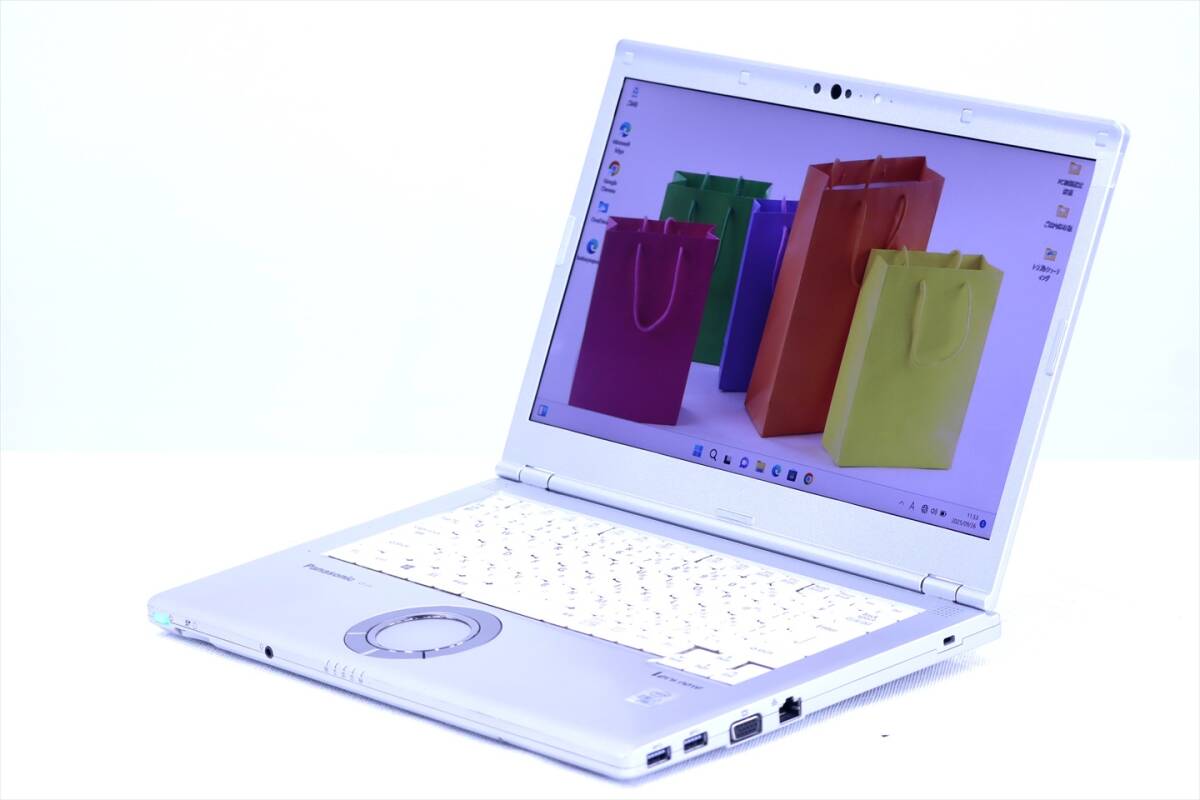 即配 累積820時間 希少Corei7パワフルCPUモデル Let's note CF-LV9T11VS LTE i7-10810U 16G SSD512G 14.0FHD Windows11 BAA評価拍卖