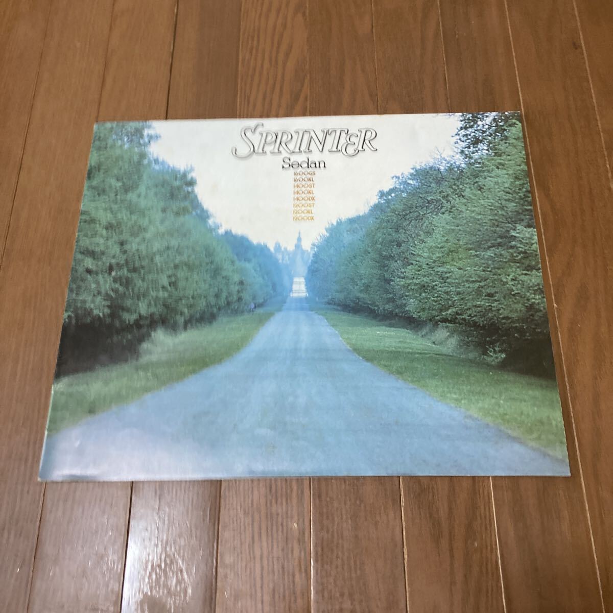 当時物 スプリンター セダン トヨタ / TOYOTA sprinter SEDAN 旧車 カタログ チラシ拍卖