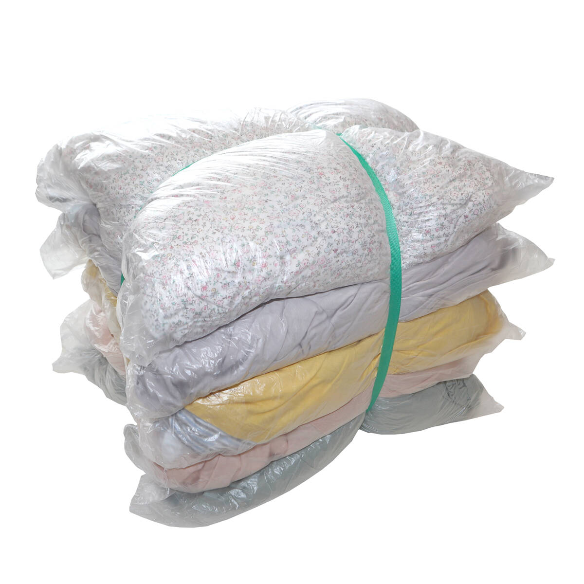 色メリヤスウエス 2㎏×5袋 10㎏ 淡色 リサイクル生地 メリヤスウエス ◇本州四国九州送料無料◇拍卖