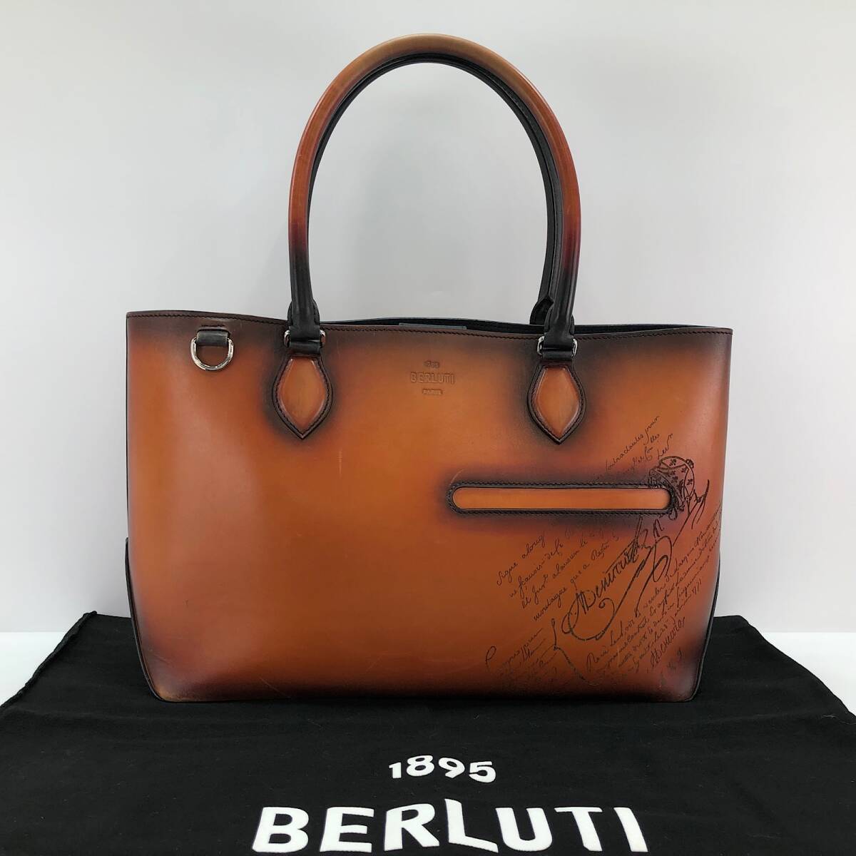 Berluti カリグラフィ ツゥジュール トートバッグ 244386拍卖