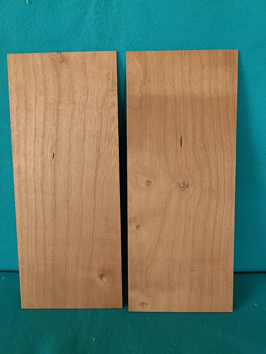 【薄板2mm】【節有】ブラックチェリー(20) 木材拍卖