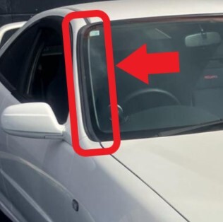 【左右選択】新品未使用 純正 ホンダ インテグラ DC2 タイプR フロントガラス サイド モール ゴム ラバー H0333-1拍卖