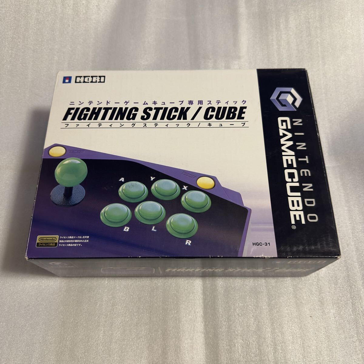 GC HORI ファイティングスティック/キューブ ゲームキューブ コントローラ HGC-31 ホリ ゲームボーイプレーヤー拍卖