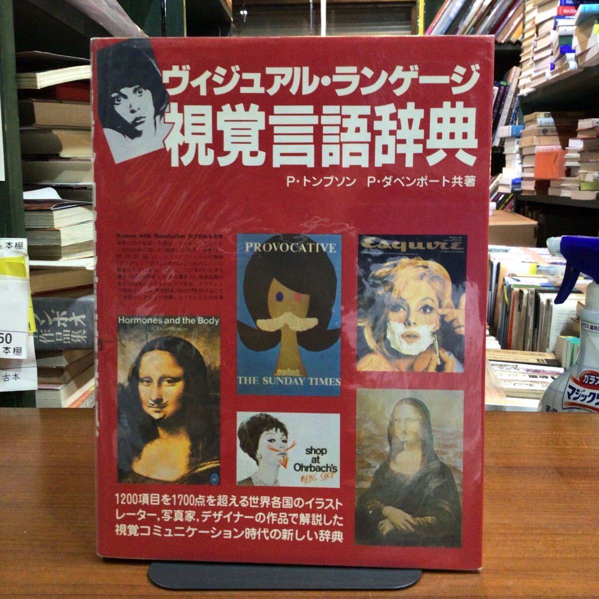 ヴィジュアル・ランゲージ 視覚言語辞典 カバー背色褪せ拍卖