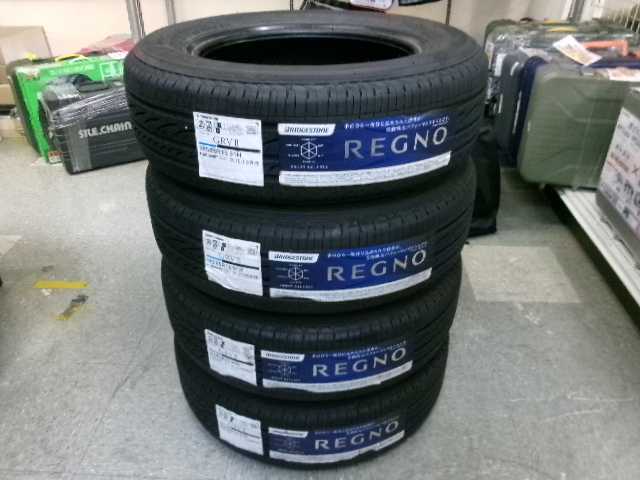 越谷 09-127913 未使用タイヤ ブリヂストン REGNO GRVII 195/65R15 4本セット セレナ VOXY 越谷拍卖