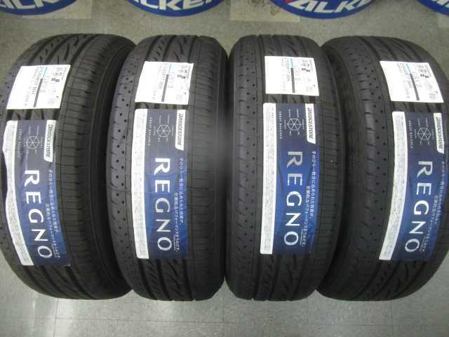 越谷 09-128017 未使用タイヤ ブリヂストン REGNO GRVII(215/60R17)4本組拍卖