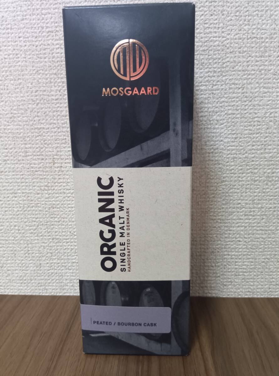 未開封 モスゴー(MOSGAARD) デンマーク シングルモルトウイスキー ピーテッド バーボンカスク拍卖