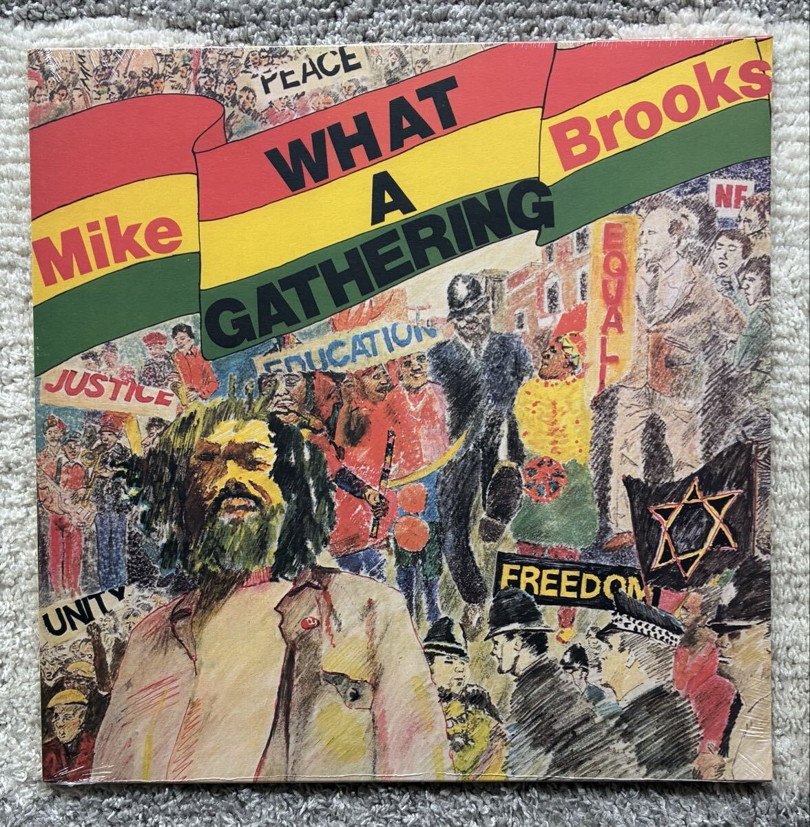 Mike Brooks / What A Gathering ◎ Burning Sounds / 未開封 / 再発盤拍卖