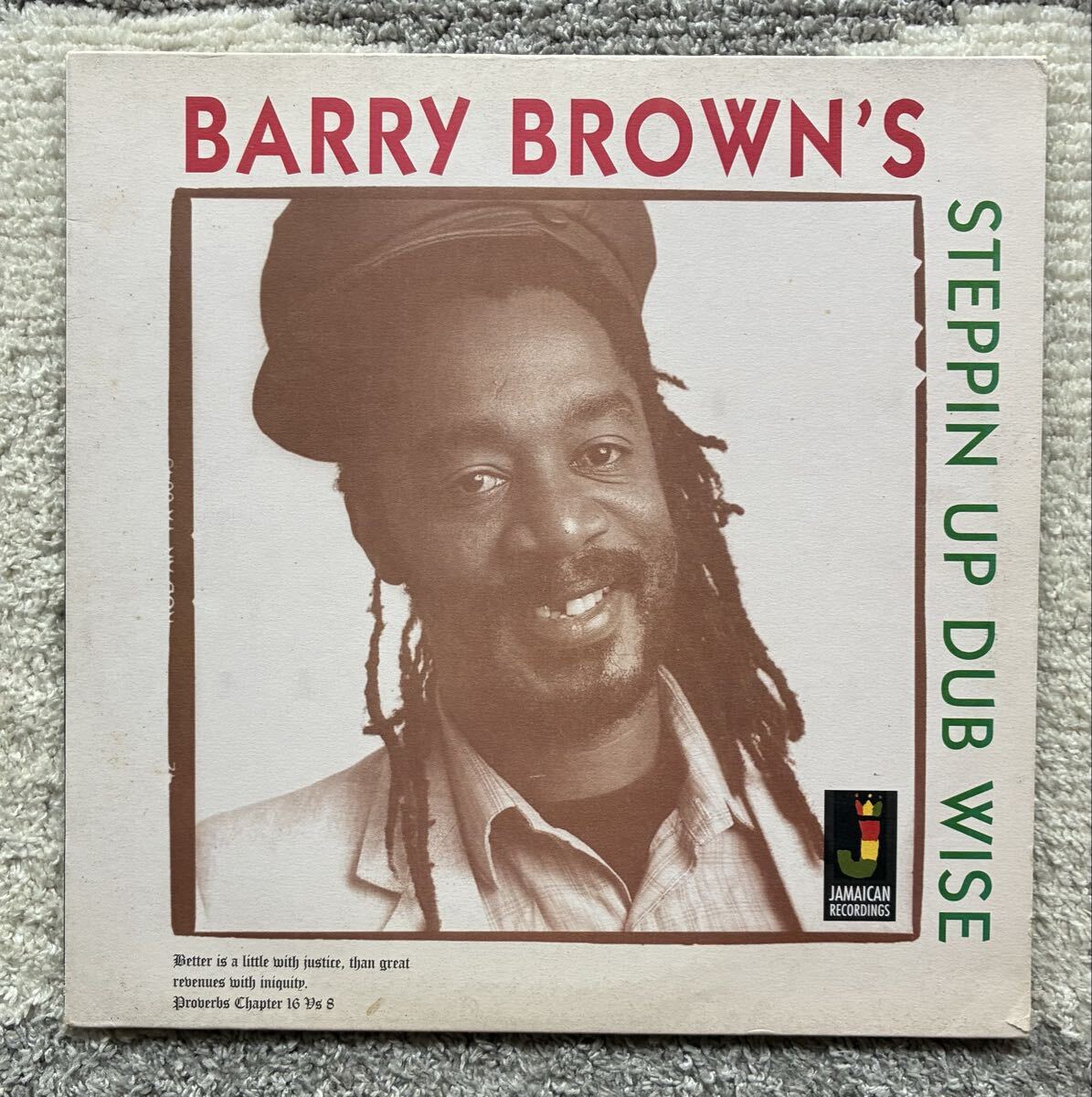 Barry Brown / Steppin Up Dub Wise拍卖