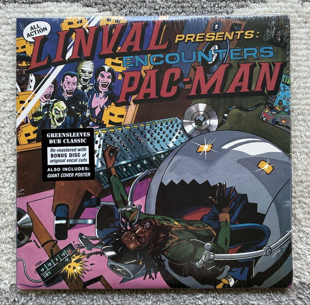 LINVAL PRESENTS : ENCOUNTERS PAC MAN / LINVAL THOMPSON ◎ 2LP+POSTER / King Tubby / Scientist 拍卖