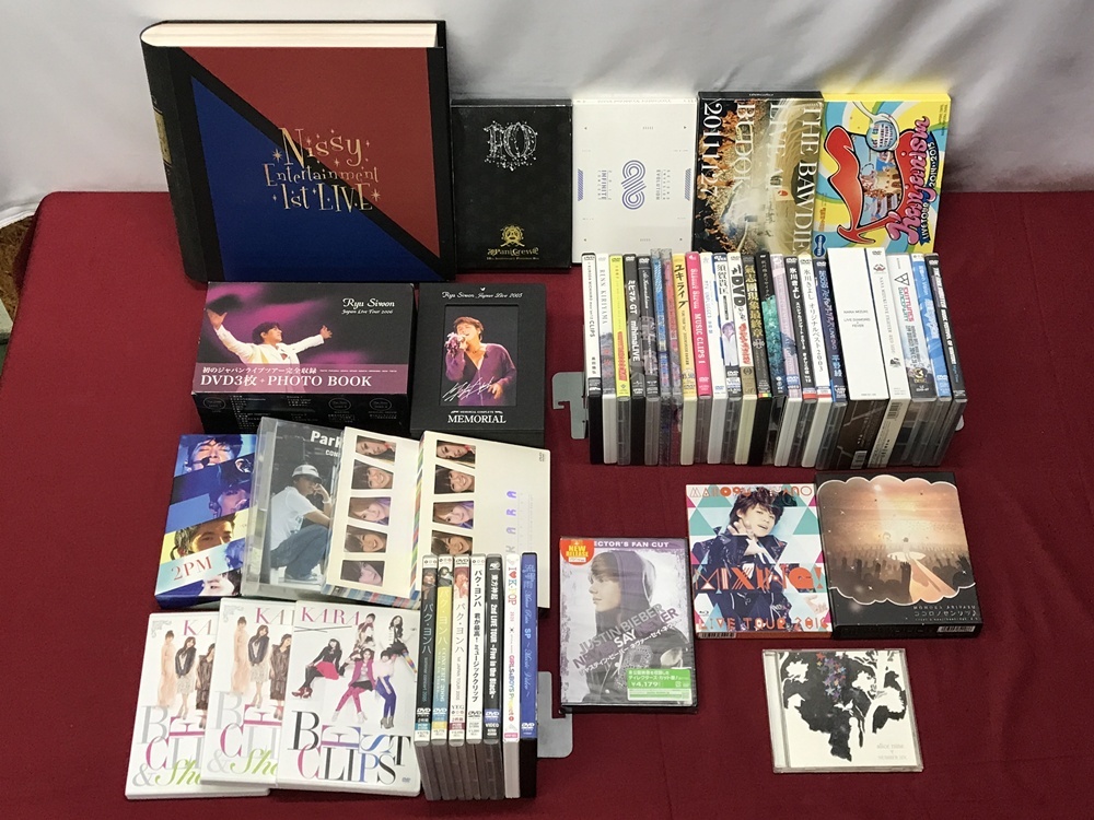 カメ)音楽DVD J-POP K-POP 他 / Nissy 氣志團 氷川きよし alice ミヒマル ユキ KARA リュ・シウォン etc 約45枚 ◆T2509024 NJ24B拍卖