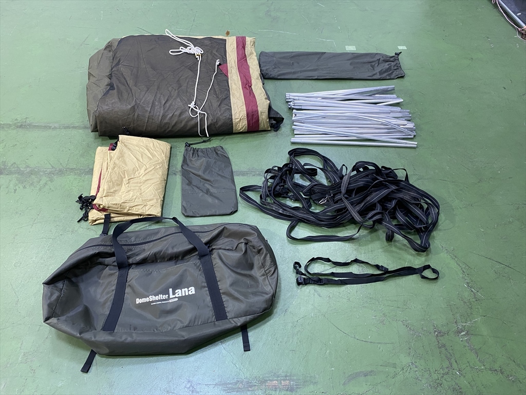 下松)小川 オガワ キャンパル ogawa オガワ テント ドームシェルター ラナ 3353 白カビ 劣化有り 現状品 ◆★J250901R04B NJ01A拍卖