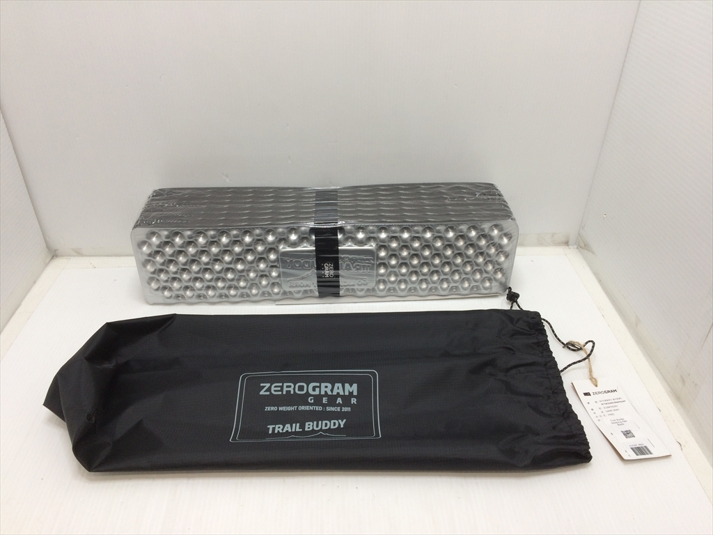 下松)ZEROGRAM ゼログラム Trail Buddy Sleeping Pad トレイルバディスリーピングパッド ブラック 未使用品 ◆★J250926R03A NJ26A拍卖
