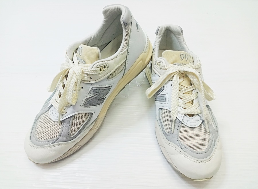 下松)【美品】 new balance ニューバランス スニーカー USA製 M990TC2 28.5㎝ ◆N2502044 NB22A拍卖