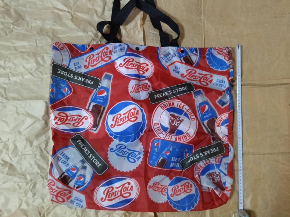 非売品 フリークスストア ペプシコーラ エコバッグ エコ バッグ ペプシ コーラ FREAK'S STORE Pepsi Cola reusable bag eco bag拍卖