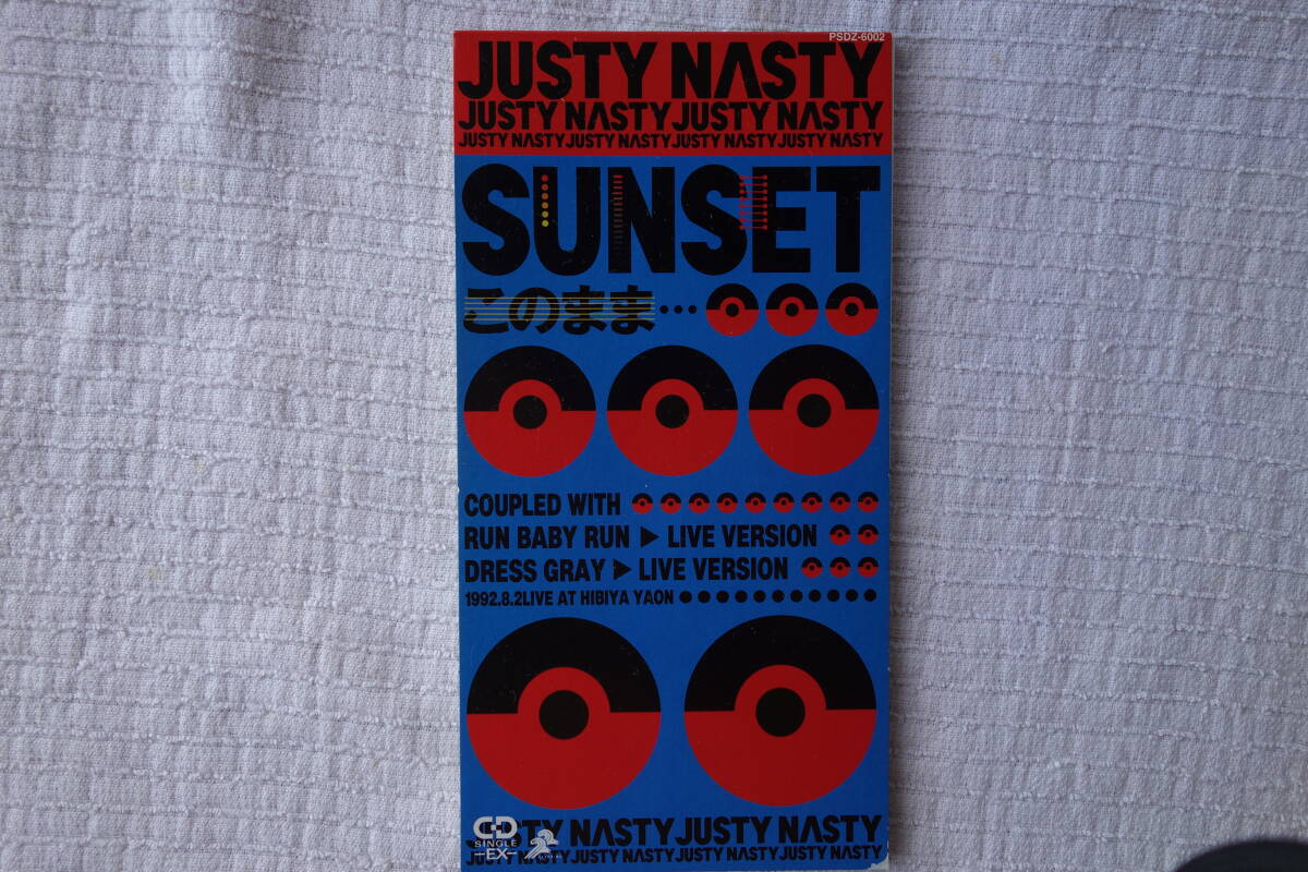 ★ JUSTY NASTY 【SUNSET このままで…】 8㎝シングル SCD 拍卖