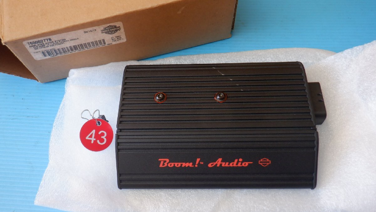 新品!ハーレー☆2014~2022 ツーリングモデルFLHTCUTG☆Boom! オーディオ 300W ステージ2 アンプ拍卖