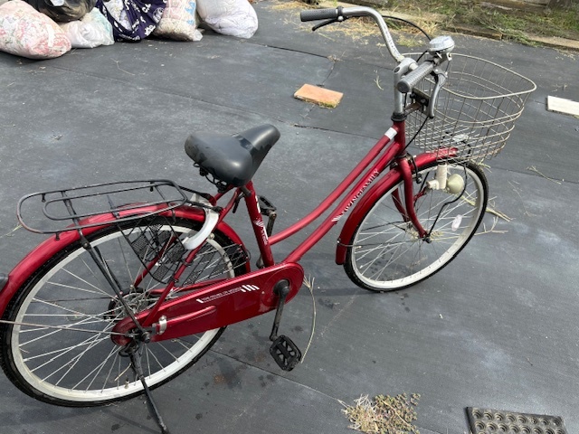 ★埼玉県羽生市発★ママチャリ★自転車★swing family★中古車★ブリジストン鍵付き★30km以内無料配送★要相談★拍卖