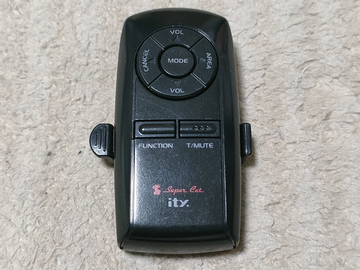 ユピテル YUPITERU レーダー探知機 リモコン A890拍卖