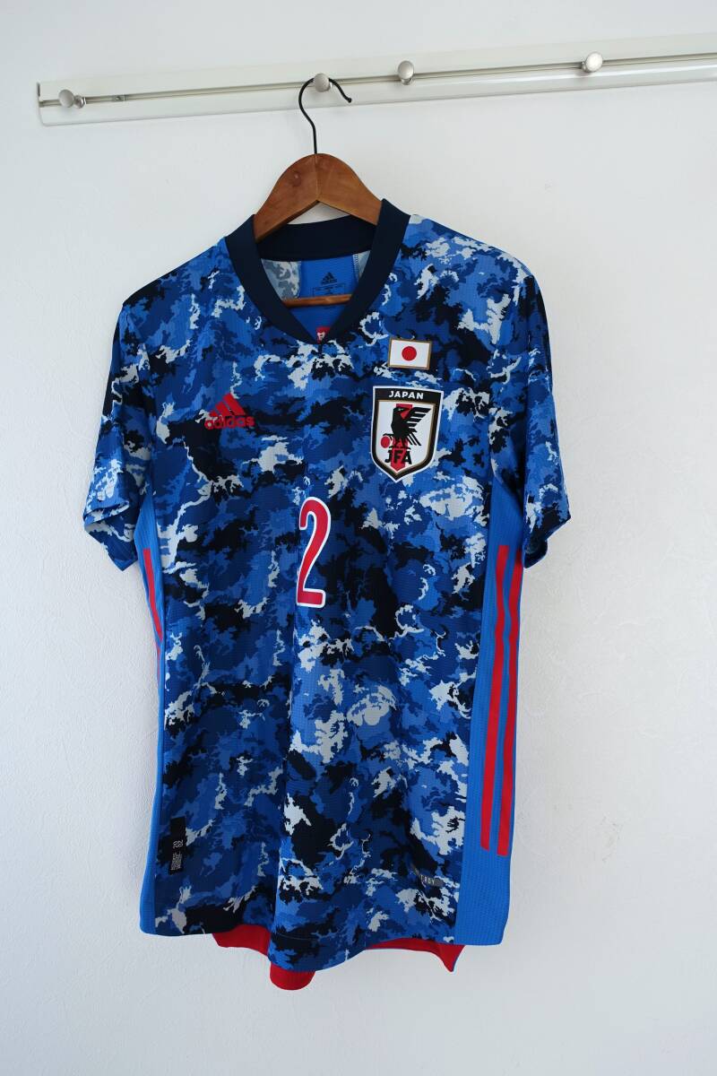 adidas アディダス 日本代表 2020 ユニフォーム #2 室屋 Oサイズ サッカー拍卖