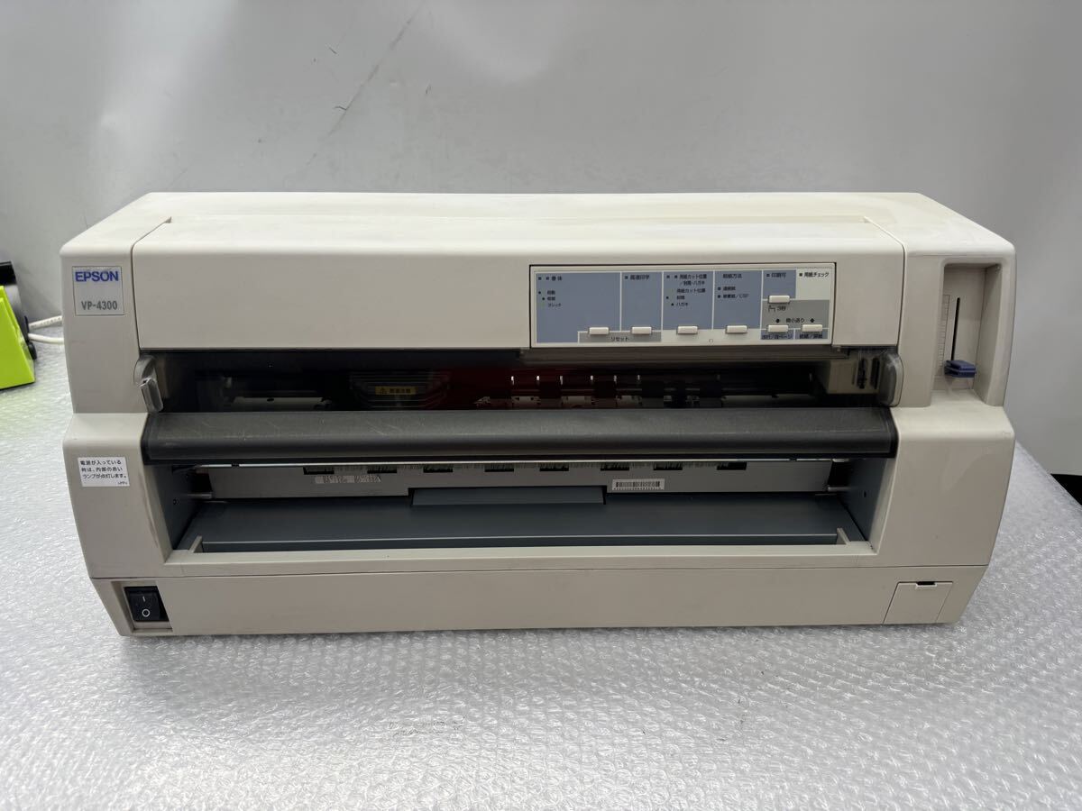 S4155) 中古 EPSON VP-4300 複写伝票印刷機 ドットインパクトプリンター 拍卖