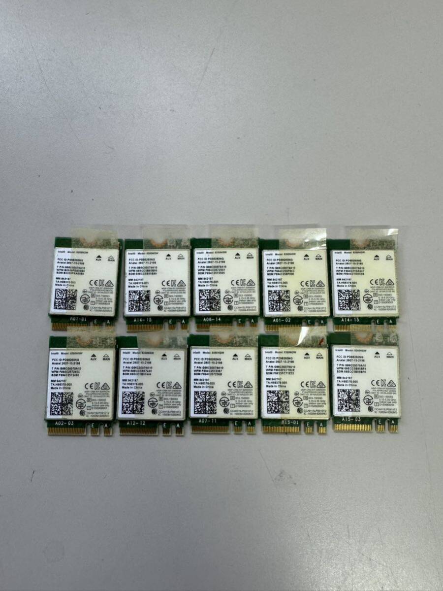 S4150)10枚セット Intel Dual Band Wireless 8260NGW 無線LANカード 複數在庫拍卖