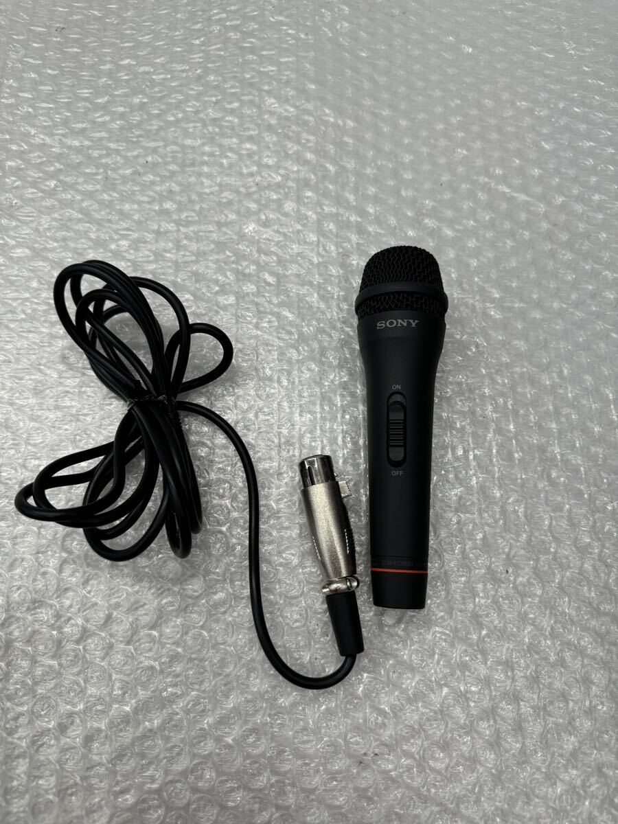S4163) SONY コンデンサーマイク ECM-PCV80U 動作OK拍卖