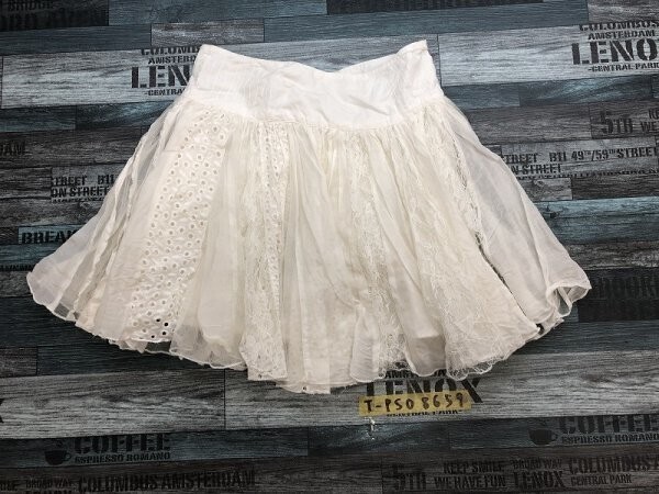 RAY BEAMS レイビームス レディース フレアミニスカート 0 白拍卖