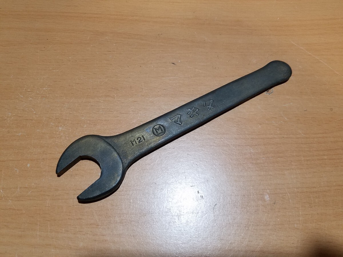 111-9 マキタ 純正 21mm 片口スパナ 中古品 makita スパナ拍卖