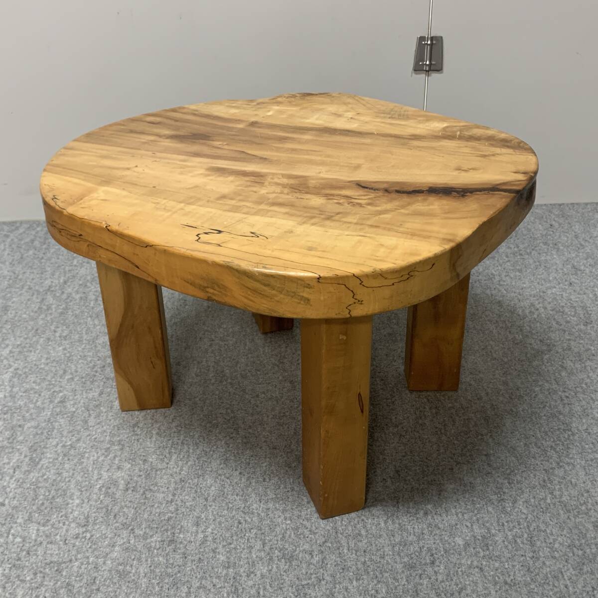 7y2313 深谷木工 ローテーブル センター テーブル 木製 家具 昭和 レトロ アンティーク 現状拍卖