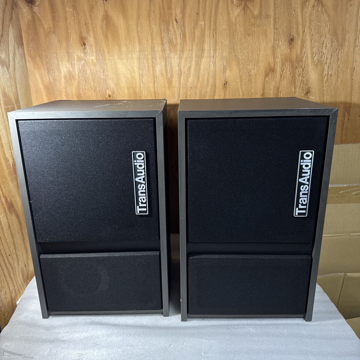 TransAudio スピーカー トランスオーディオ ペアセット ジャンク拍卖