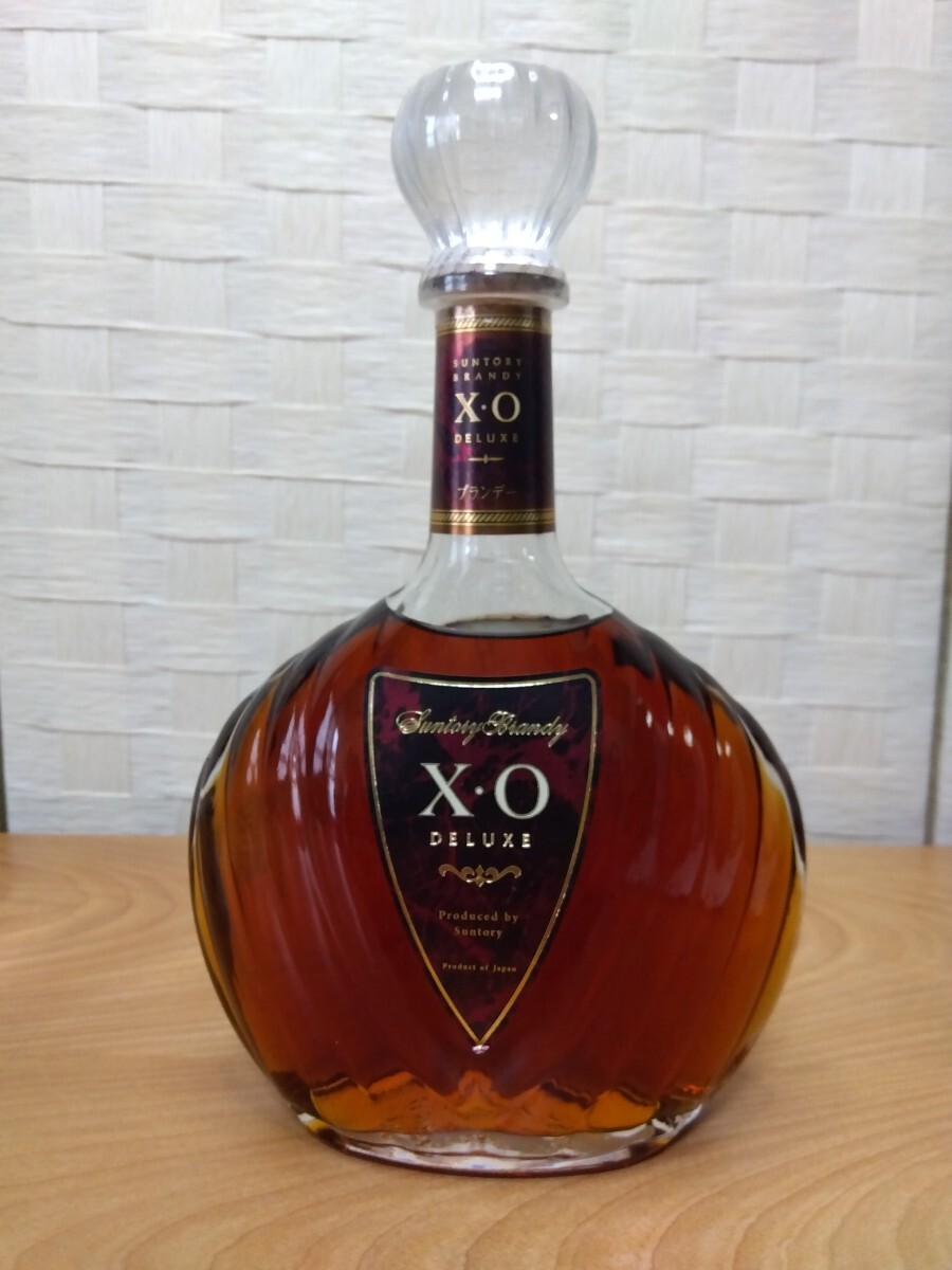 【未開封】サントリー ブランデー XO デラックス 700ml 40度SUNTORY DELUXE 古酒 箱無し 国内酒拍卖