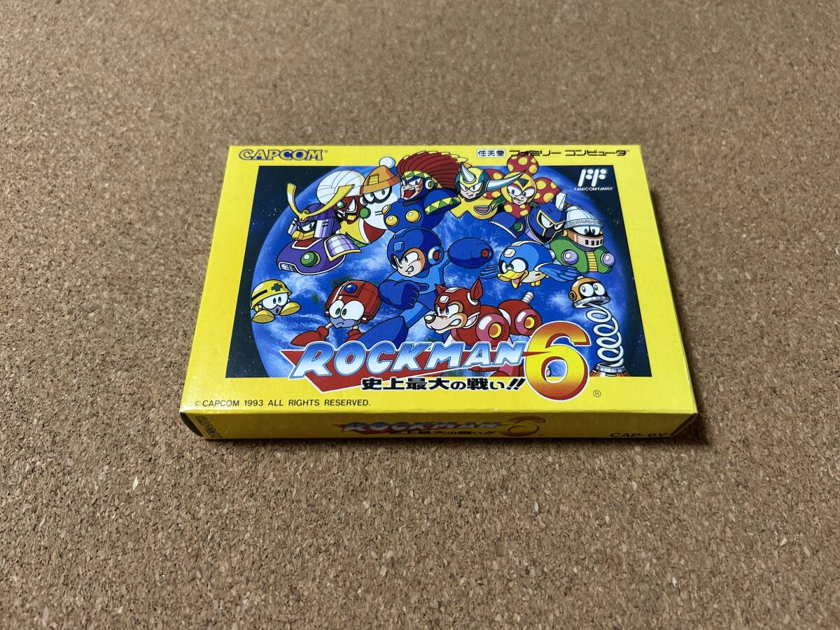 ファミコン 新品未使用 ロックマン6拍卖