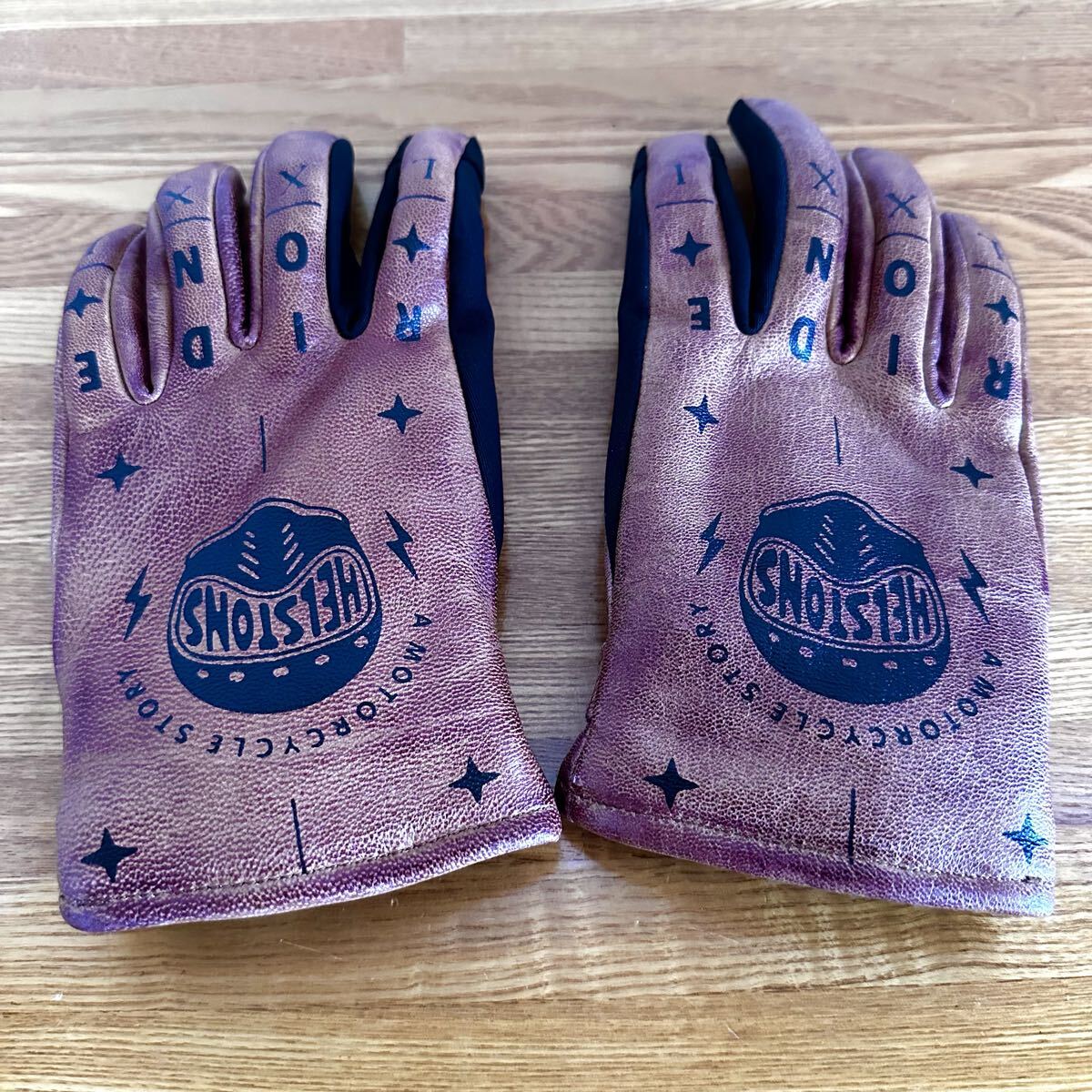 HELSTONS ヘルストン ウィンター バイク用 グローブ 銀座モトリモーダ購入 サイズM拍卖