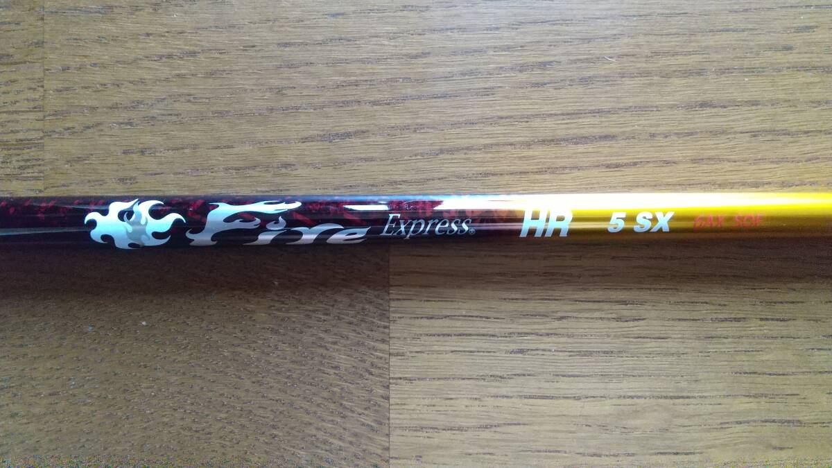 【未使用・キャロウェイスリーブ付】コンポジットテクノ ファイアーエクスプレス Fire Express HR 5(SX) 【シャフトのみ】拍卖