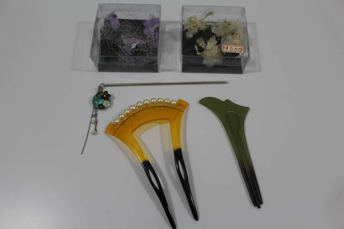 ■かんざし 和装小物 髪飾り■5点セット■拍卖